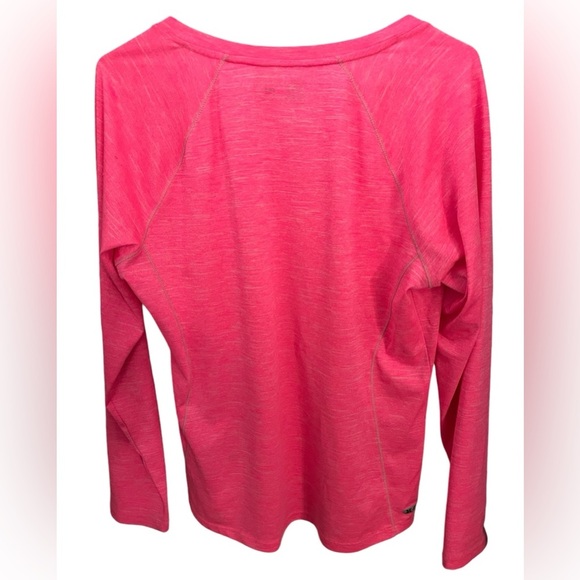 RBX Pink Long Sleeve Athletic Activewear Shirt Large - Picture 4 of 7